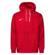Nike Huppari Fleece FZ Park 20 - Punainen/Valkoinen