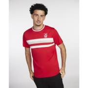 Liverpool T-paita 1989 Stripe - Punainen/Valkoinen