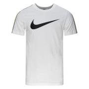 Nike T-paita NSW Repeat Sportswear - Valkoinen/Neon/Musta