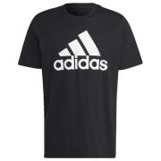 adidas T-paita Essentials Big Logo - Musta/Valkoinen