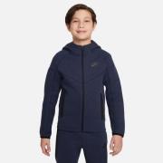 Nike Huppari NSW Tech Fleece 24 - Navy/Musta Lapset