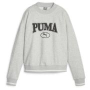 PUMA Collegepaita Squad Crew - Harmaa Nainen