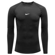 Nike Pro Baselayer Dri-FIT - Musta/Valkoinen Pitkähihainen