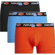Nike Bokserit 3-pack - Musta/Sininen/Oranssi