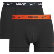 Nike Bokserit 2-Pack - Musta/Oranssi