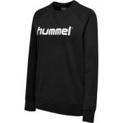Hummel Go Cotton Logo Collegepaita - Musta Nainen