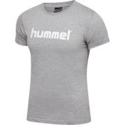 Hummel Go Cotton Logo T-paita - Harmaa Nainen