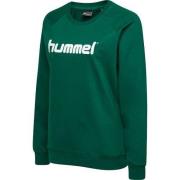 Hummel Go Cotton Logo Collegepaita - Vihreä Nainen