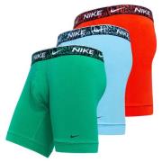 Nike Bokserit 3-pack - Vihreä/Sininen/Punainen