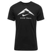 Nike Juoksu-t-paita Dri-FIT Run Trail - Musta