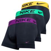 Nike Bokserit Dri-FIT Advanced Micro 3-pack - Musta/Violetti/Vihreä/Ke...
