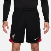 Liverpool Treenishortsit Dri-FIT Strike - Musta/Punainen