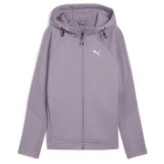 EVOSTRIPE Full-Zip Hoodie Pale Plum