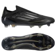 adidas F50 Elite Laceless FG Dark Spark - Musta/Hopea/Kulta