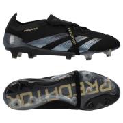 adidas Predator Elite Fold-over Tongue FG Dark Spark - Musta/Harmaa/Ku...