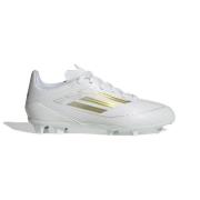 adidas F50 League FG/AG Day Spark - Valkoinen/Kulta/Valkoinen Lapset