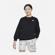 Nike Sportswear Club Fleece Big Kid BLACK/WHITE