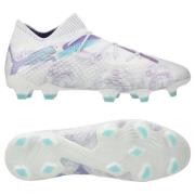 PUMA Future 7 Ultimate FG/AG Brilliance - Valkoinen/Musta/Spring Laven...