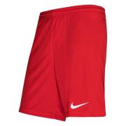 Nike Shortsit Dry Park III - Punainen/Valkoinen
