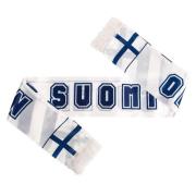 Suomi Satin Huivi - Valkoinen/Sininen